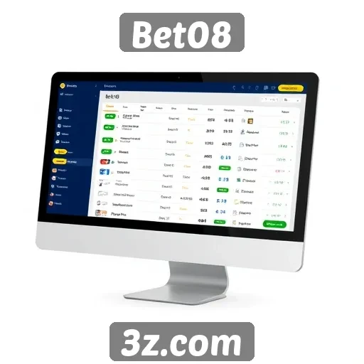 Bet08 - Facilidade de uso da interface do Bet08