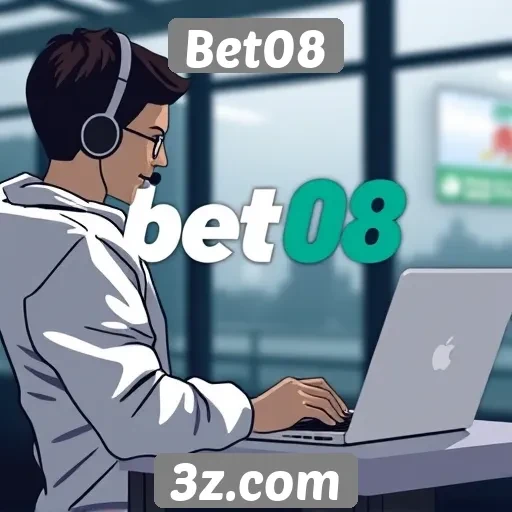 Bet08 - Desempenho do suporte ao cliente no Bet08